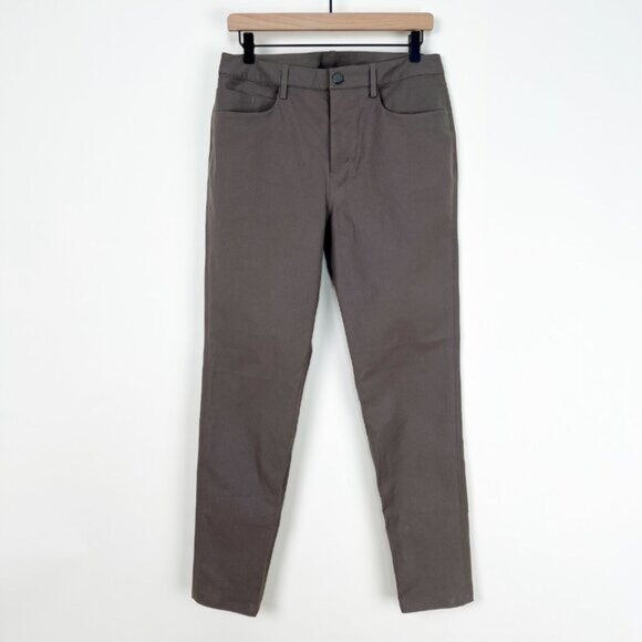 Lululemon ABC Bonded Twill Slim Fit Pant Trousers Tapered Straight Office Work - Picture 7 of 13